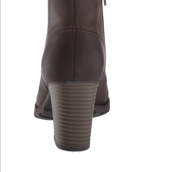 New Clarks Verona Trish Ankle 🥾 Taupe Leather - Picture 5 of 7